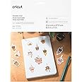 Cricut Printable Vinyl - Silver, 8-1/2" x 11", Pkg of 10