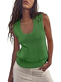 Saodimallsu Womens Summer Sweater Vest Sleeveless