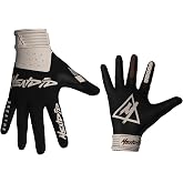 Mendid Permission Adult Motocross MDMX Gloves | Breathable Riding Gloves with Ventilated Clarino Palm, Silicone Grip, Neoprene Cuff, Stretch Performance Fit