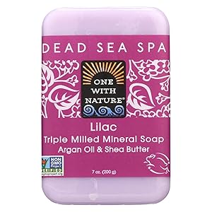 One With Nature Soap Bar Lilac