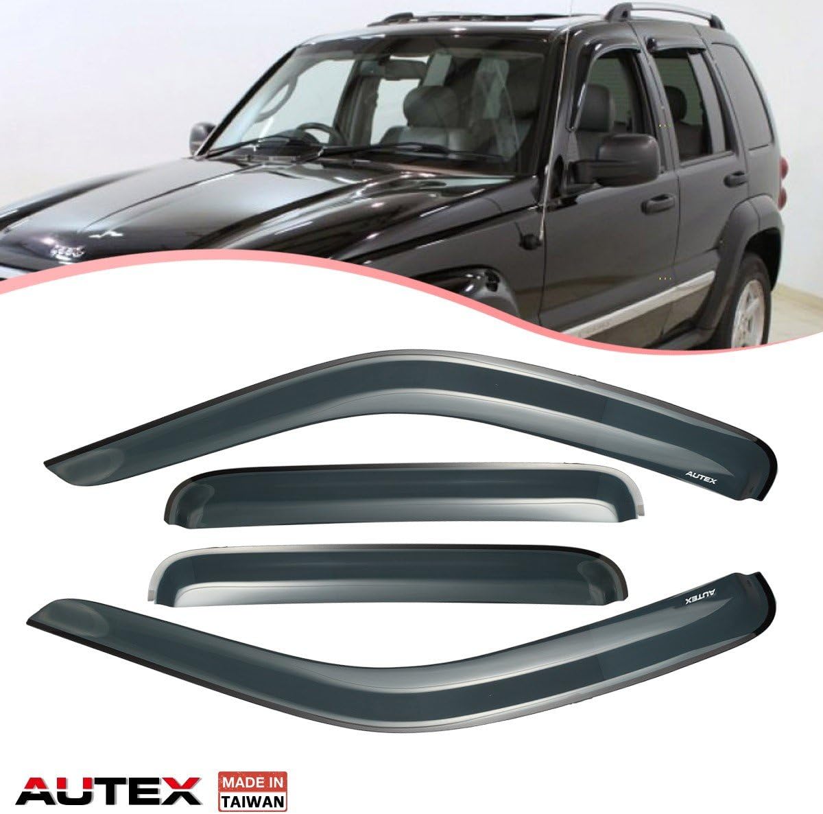 jeep liberty rain guards