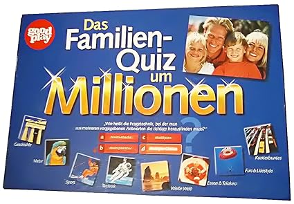 Das Familien-Quiz um Millionen – goodplay / Noris Spiele – Wissens-Spiel - Familienspiel