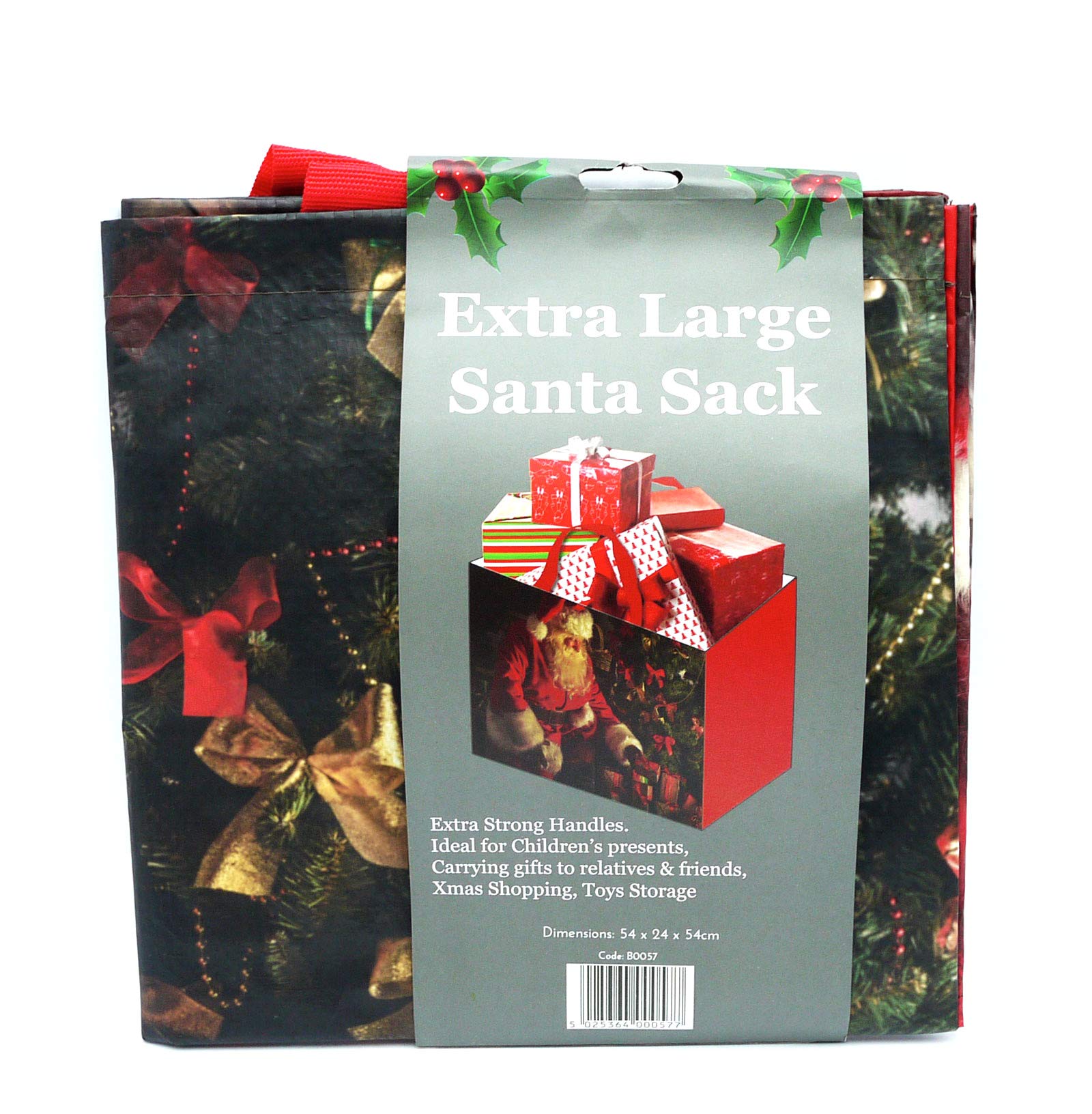 Tidyz Extra Large Christmas Santa Sack Gift Storage Bag