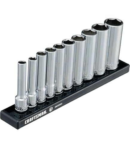 Amazon.com: CRAFTSMAN V-SERIES Socket Set, Shallow SAE, 3/8