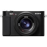 Sony RX1R III Full-Frame Compact Camera 61MP ZEISS 35mm F2 Lens | 61 MP CMOS Sensor, ZEISS Sonnar T* 35mm F2, BIONZ XR Processor, AI-Based Subject Recognition