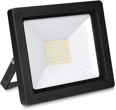 kwmobile Foco proyector LED de exteriores de 50W - Reflector con ...