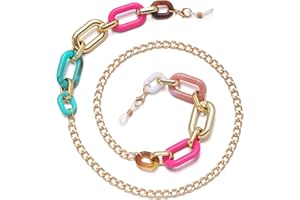 Cosace Glasses Chain Eyeglass Holders Around Neck Eyeglass Chains for Women Sunglasses Strap Glasses Lanyard for Women