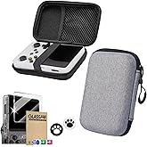 Case Armazenamento Para Console R36S + Grips + Pelicula