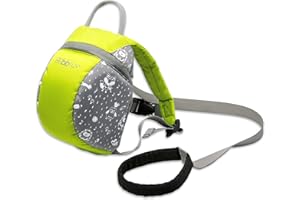 Bbluv - Pak - Toddler Backpack with Adjustable Safety Reins and Harness (Lime)