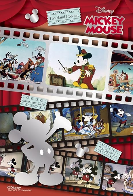 Amazon 99ピース ジグソーパズル ディズニーミッキー フィルム プチライト 10x14 7cm おもちゃ おもちゃ