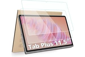 Hianjoo 2-Pack Screen Protector Compatible with Lenovo Tab Plus 11.5" (2024 Released), [HD Clarity] [9 Hardness] Tempered Gla