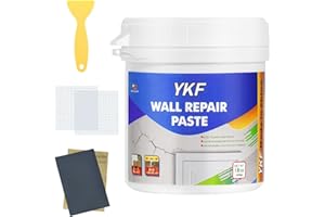 YKF Drywall Patch Repair Kit, 18 Oz Spackle Wall Repair Paste with Scraper, Easy Wall Hole & Crack Mending, Quick Drying, Paintable, Strong Adhesion, Long Lasting Fix for Drywall Plaster Wood