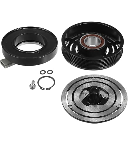 New A/C Compressor Clutch Kit For 2007-2010 Ford Mustang 4.0L - Coil & Pulley