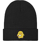 pbgtywd Funny Beanies Warm Knit Hats Fall Winter Black Hip Pop Knit Hat Cap for Women Men