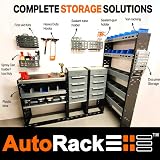 Autorack Products Steel Wall Storage Basket Extra Large Garage Office Van view 5