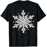 Winter Christmas Snowflake Matching Cozy Family Outfits T-Shirt