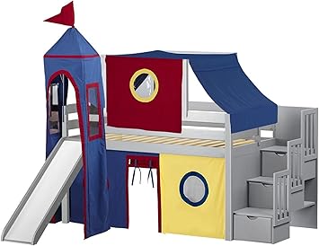 jackpot castle low loft bed