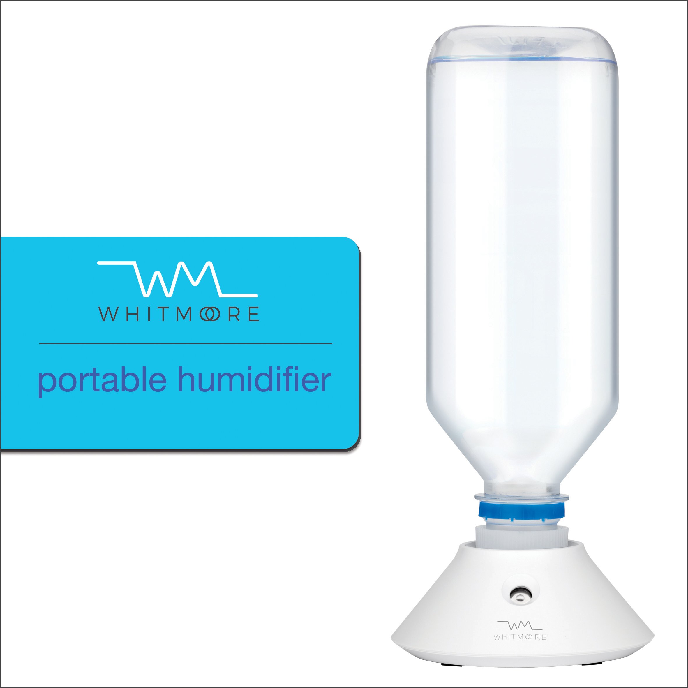 Travel Ultrasonic Humidifier Mini Cool Mist Water Bottle