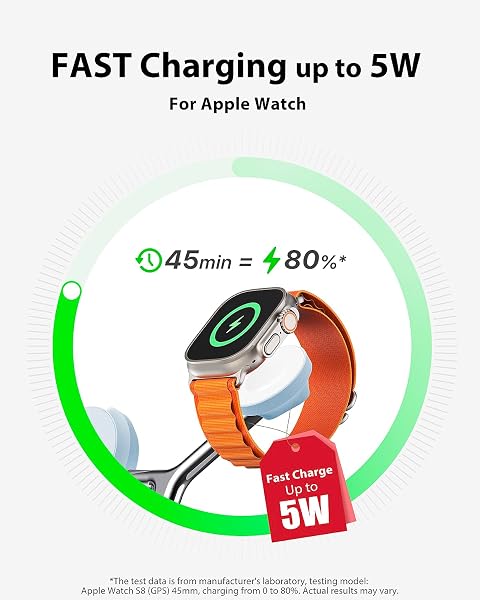 3-IN-1 WIRELESS CHARGING STATION FOR APPLE DEVICES – FAST CHARGING STATION FOR IPHONE AND WATCH, STABLE CHARGER STAND FOR IPHONE 12-15 & IPHONE 16 & IWATCH & AIRPODS