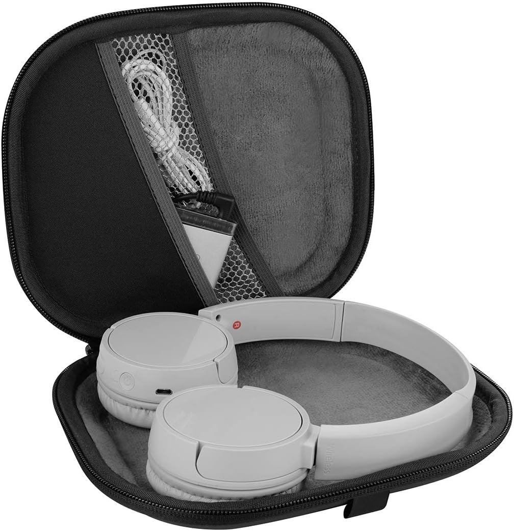 Geekria Shield Headphones Case Compatible with Sony WHCH510, WHCH500, MDR-XB610, MDR-XB600, MDR-XB400, MDR-ZX600 Case - Image 4