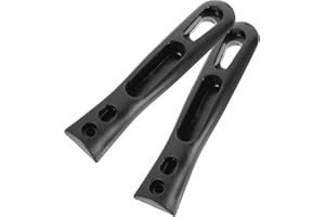 SUPVOX 2pcs Removable Bakelite Pot Handles for Wok and Pan, Universal Replacement Cookware Parts,