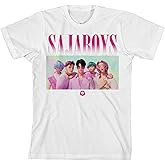 Kpop Demon Hunters Group Saja Boys Youth Black Crew Neck Short Sleeve T-Shirt