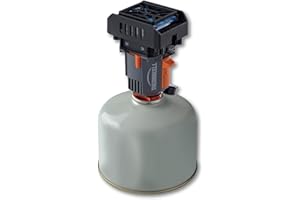 Thermacell Backpacker Mosquito Repeller, Gen 1.0; Protects 15’ Zone When Attached to Camp Fuel Canister; Includes Water-Resis