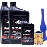 Edwards Oil Change Kit fits CAN-AM ATV/SXS 4T 5W-40 Full Syn. Change Kit | Rotax 500 cc or more V-Twin engine