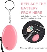 KOSIN 12 Pack 140DB Personal Alarm Siren with LED Lights for Women Men Kids view 4