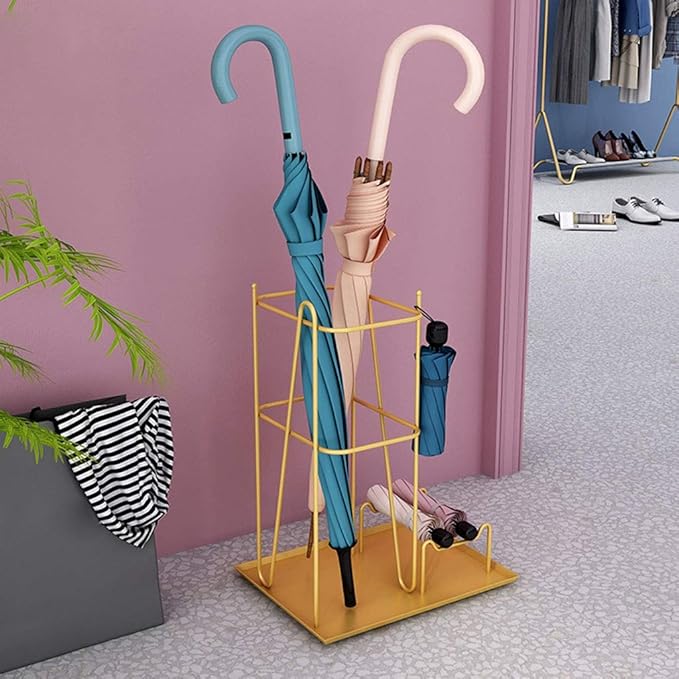 Yuansr Umbrella Storage Rack Office Lobby Hotel Storage Bar Iron Floor