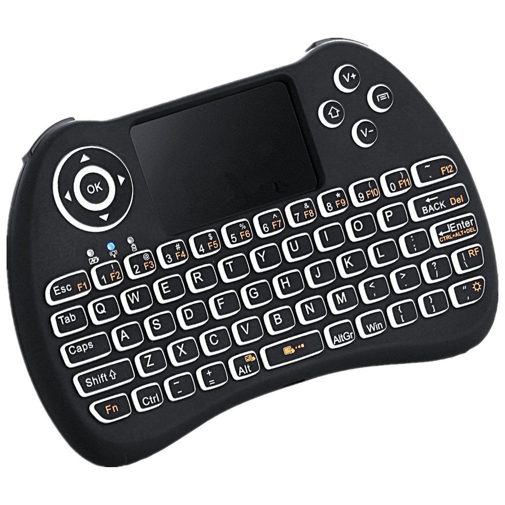 Teclado Mini Inalámbrico con retroiluminación – H9 2,4 gHz teclado ...