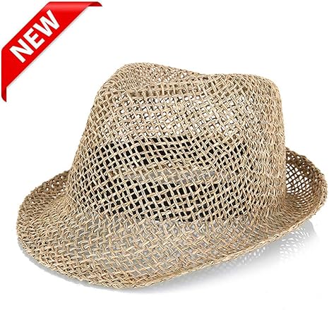 Amazon Co Jp 夏の海の麦わら帽子 中空の太陽の帽子 ファッション工芸品の手作りわら B ホーム キッチン