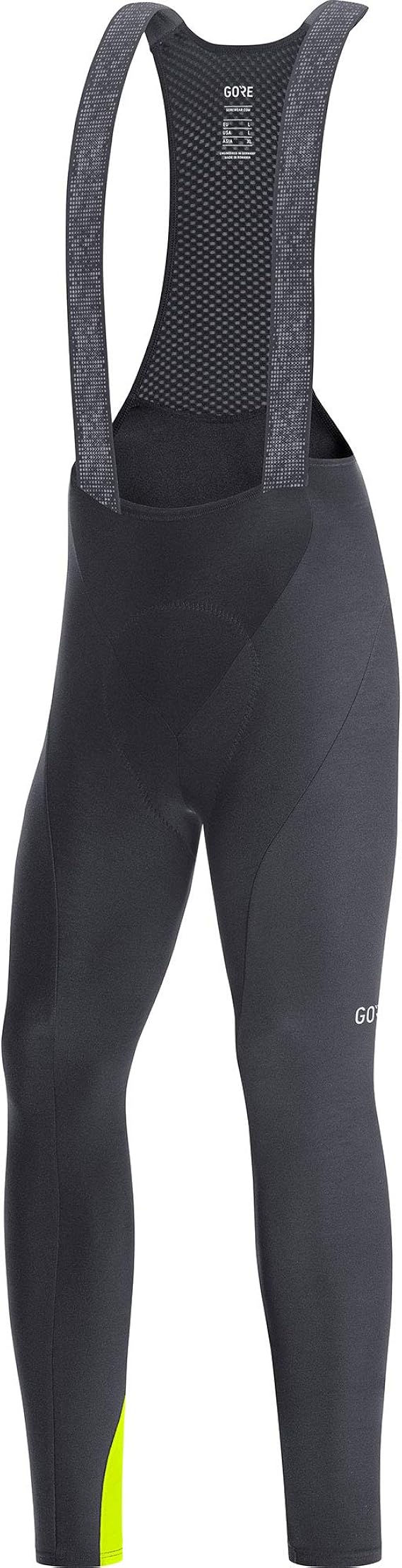 GORE WEAR C3 Womens Bib Tights with Seat Insert Gore Windstopper Tights