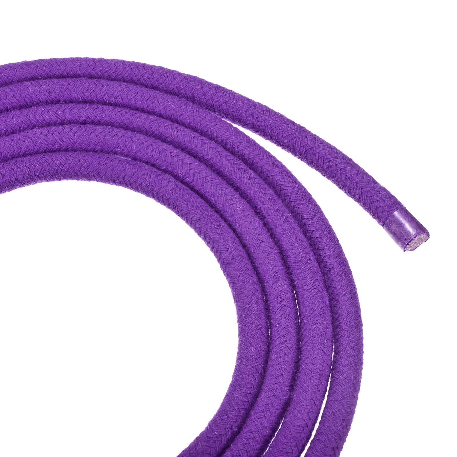 PATIKIL 3 Meter Gymnastics Rope for Playing Fitness, Sport Gym Training, Home Workout, Purple