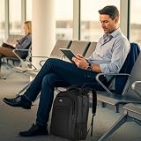 MATEIN Travel Laptop Backpack 15.6 Inch Anti Theft Water Resistant Black view 4