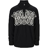 Dale of Norway Roset Windproof Wool Sweater for Men - Pure Wool Pullover