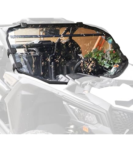 Parabrezza anteriore completo per Can-Am Maverick X3 MAX RR 4x4 XMR XDS Turbo DPS 2/4 porte UTV Parabrezza combinato trasparente 2017-2025  201355758