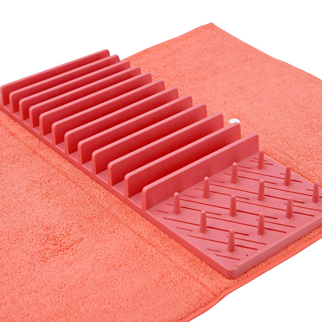 Sauber Meister Dish Draining Mat Kitchen Microfibre Dish Drainer Ideal
