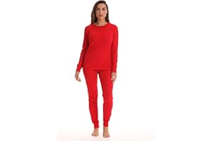 Just Love Women's Thermal Underwear Pajamas Set