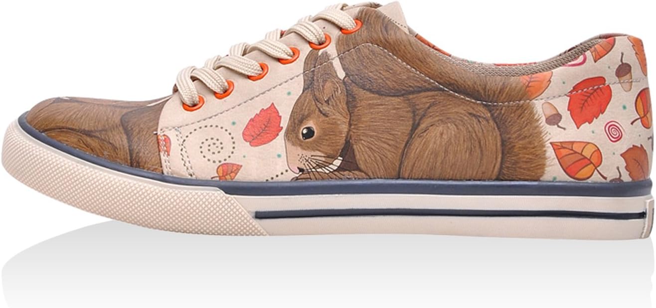 Women's Squirrel Low Top Sneakers (US 10 - EU 40)