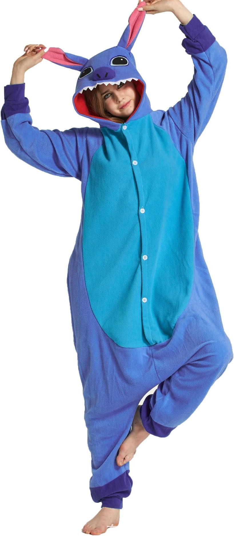 CANDIDO Unisex Adult Animal Onesie Pajamas Kigurumi Cosplay Costume