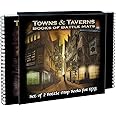 Loke Towns & Taverns Books of Battle Mats , Black