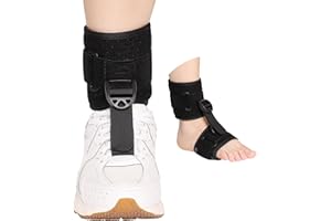 joingood Foot Drop Brace for Walking with Shoes, Drop Foot Brace for Sleeping, Foot Up Brace, Foot Drop Splint for Women & Men, Ankle Foot Orthosis, Fits Left & Right Foot(L/XL)