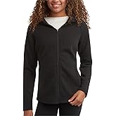 Spyder Womens Fleece Sweatshirt - UPF 30+ Athletic Fleece Zip Up Wind Resistant Sweatshirt Cozy Knit Hoodies for Women