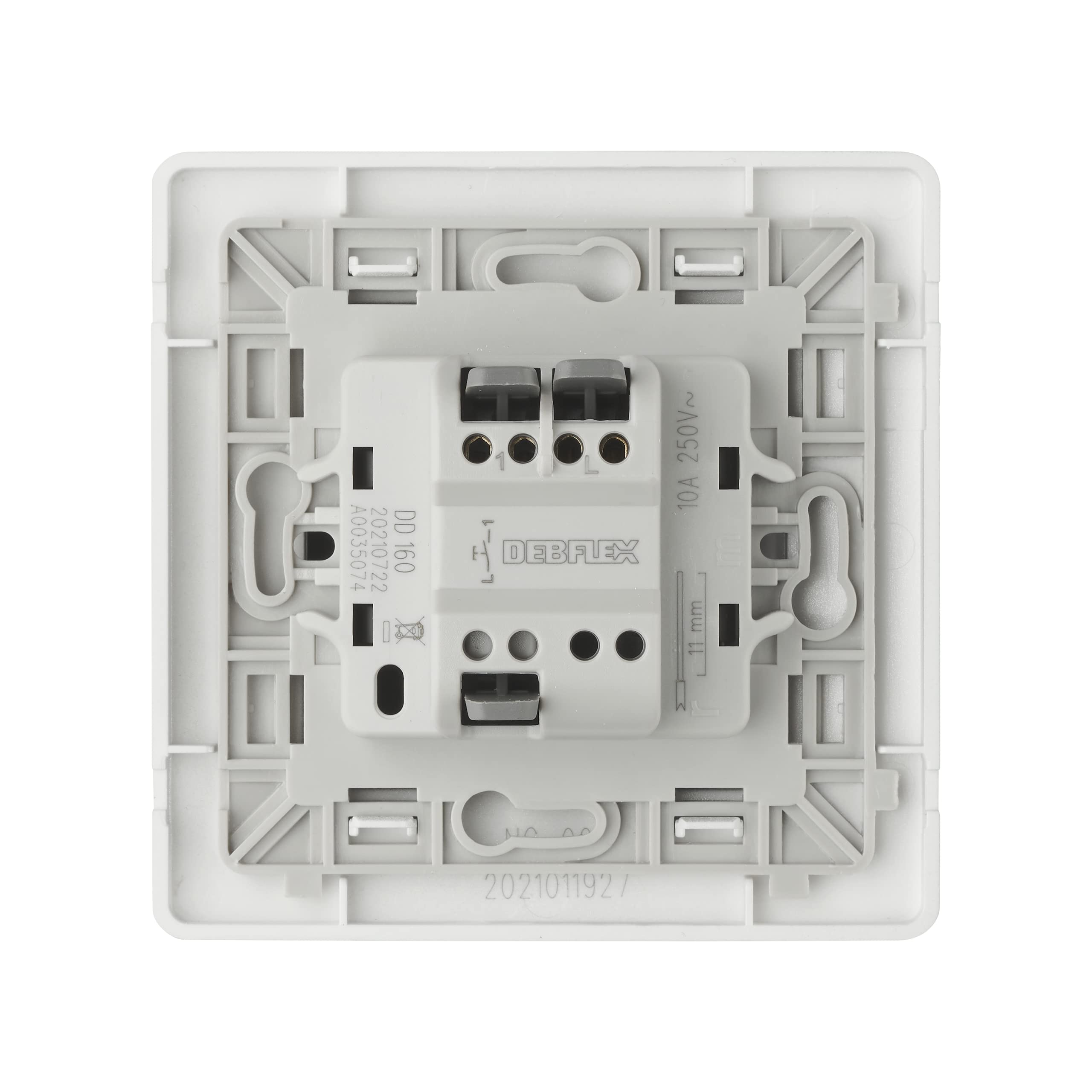 DEBFLEX 749521 Caly Range Aluminium Push Switch