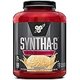 BSN SYNTHA-6 Edge Protein Powder, Vanilla Protein Powder with Hydrolyzed Whey, Micellar Casein, Milk Protein Isolate, Low Sugar, 24g Protein, Vanilla Milkshake, 48 Servings