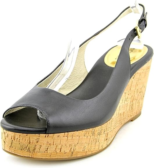 michael kors yellow wedges