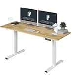 Amazon.com: FLEXISPOT E6 Rubber Solid Wood 3 Stages Dual Motor