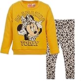 Disney Pullover Fleece Sweatshirt and Leggings Outfit Set