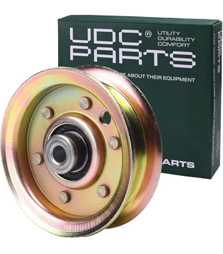 Amazon.com: 173437 Flat Idler Pulley for Husqvarna LT16542 LT18452